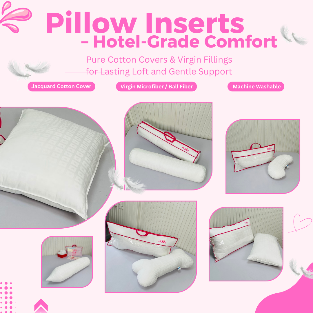 Pillow Inserts – Hotel-Grade Comfort