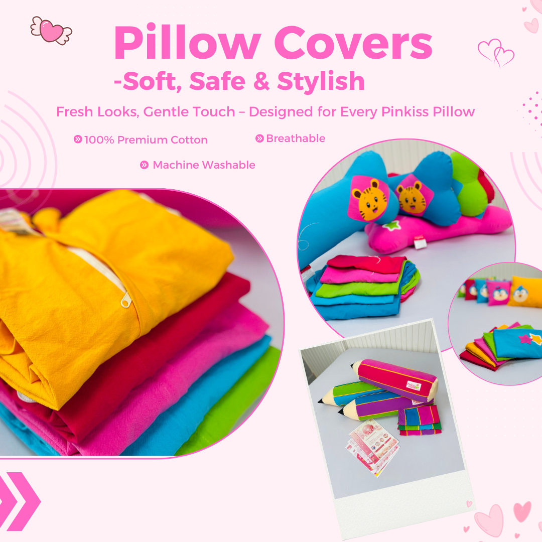 Pillow Covers – Soft, Safe & Stylish