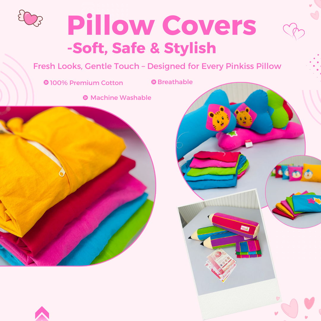 Pillow Covers – Soft, Safe & Stylish
