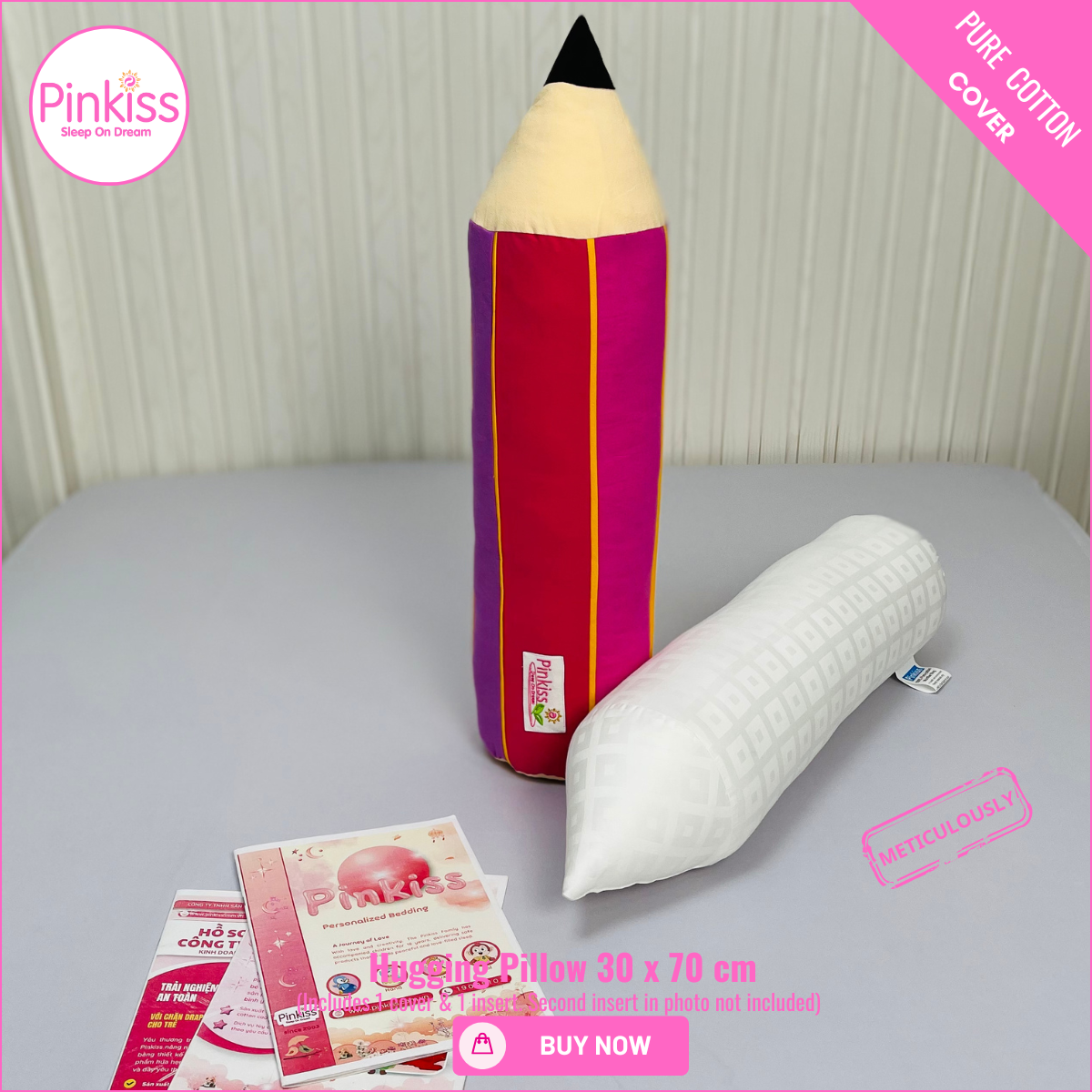 Pencil-Shaped Hugging Pillow