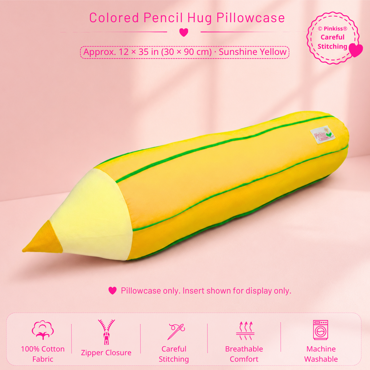 Pencil Hug Pillowcase