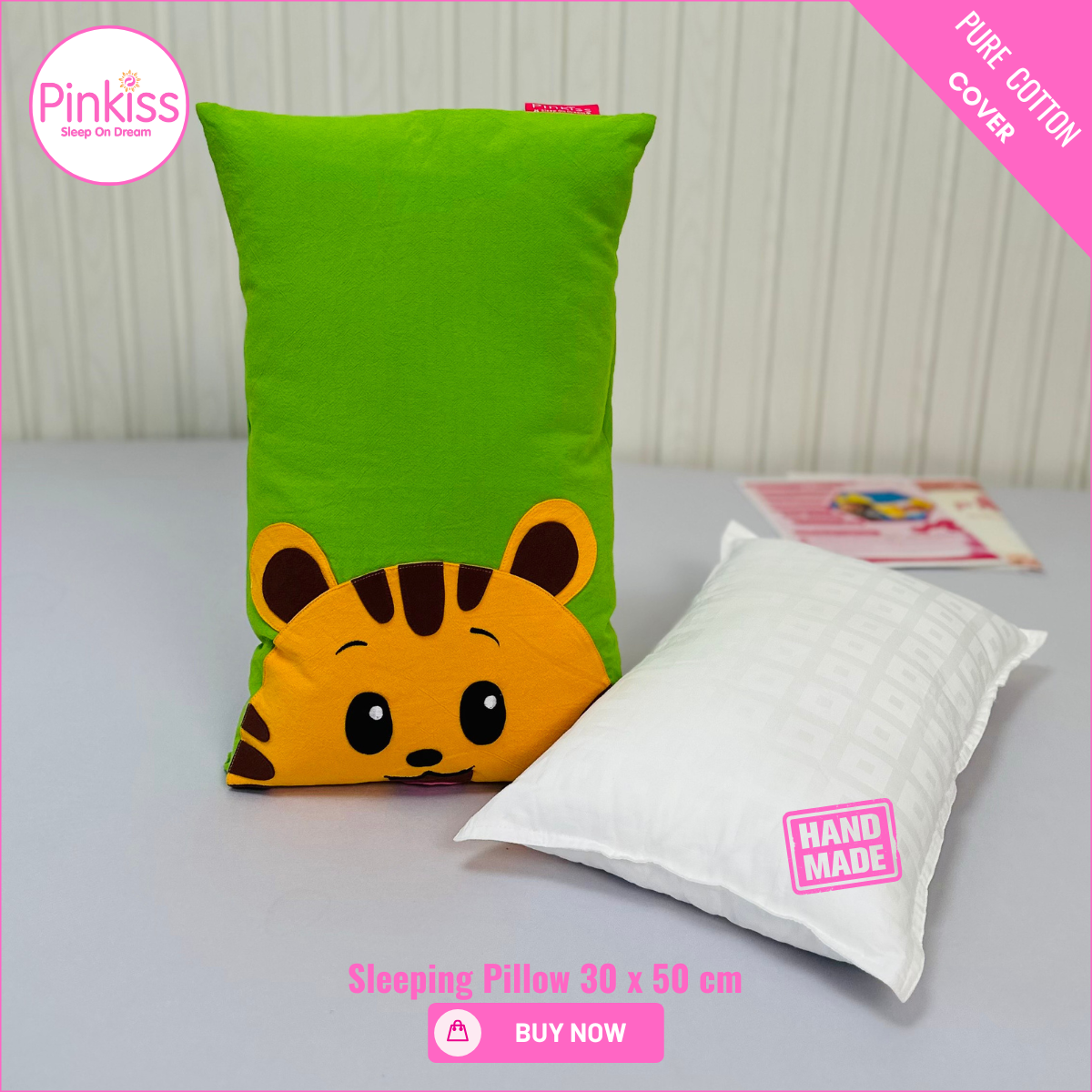 Toddler Sleep Pillow – Gentle, Playful & Supportive Comfort