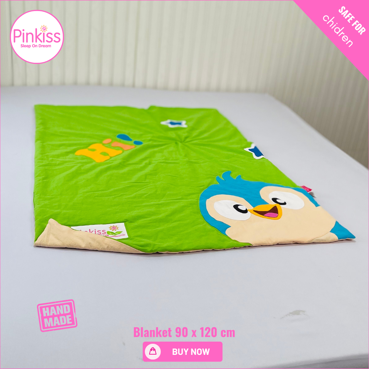 Kids Cotton Quilted Blanket