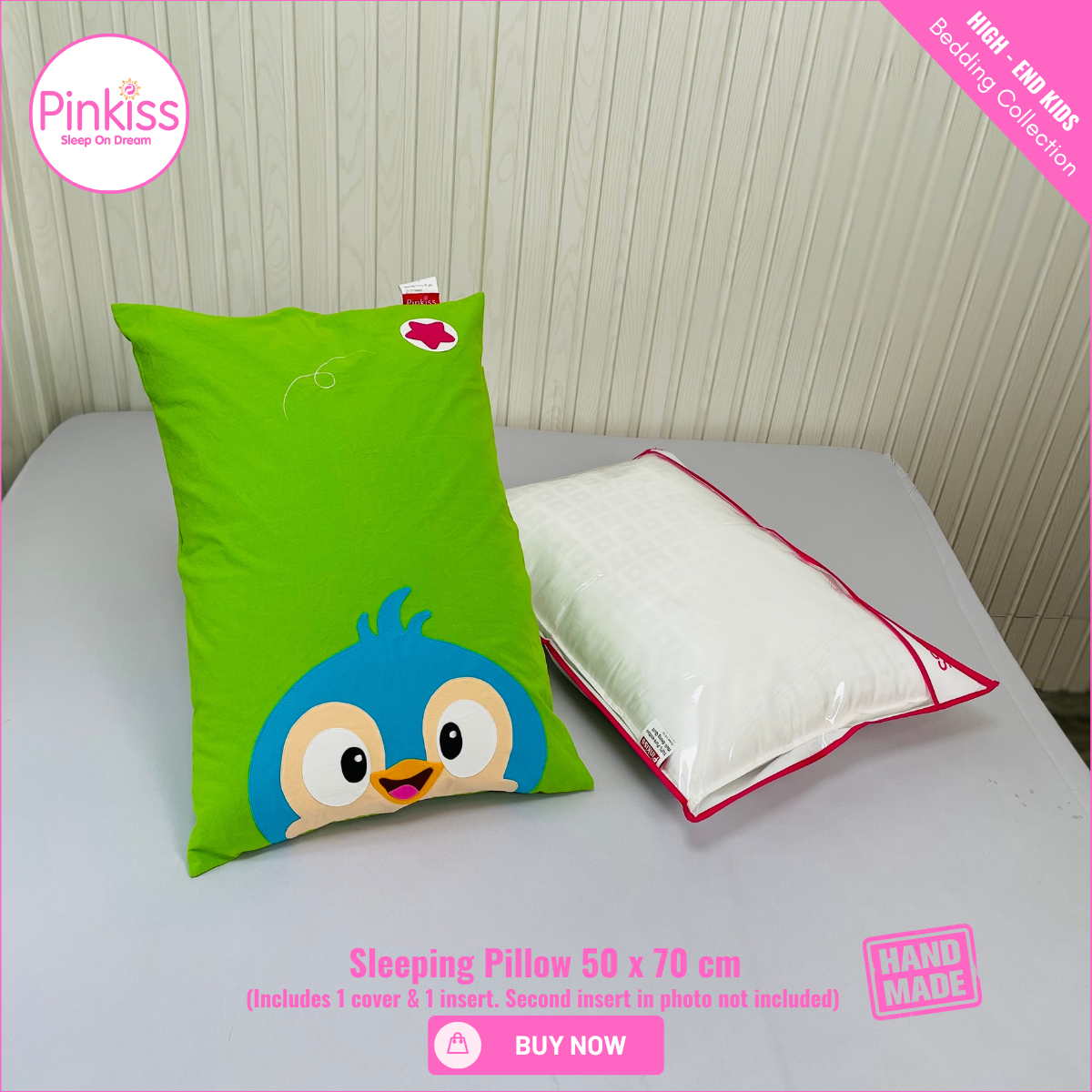 Teen & Adult Sleep Pillow – Balanced, Durable & Gentle Comfort