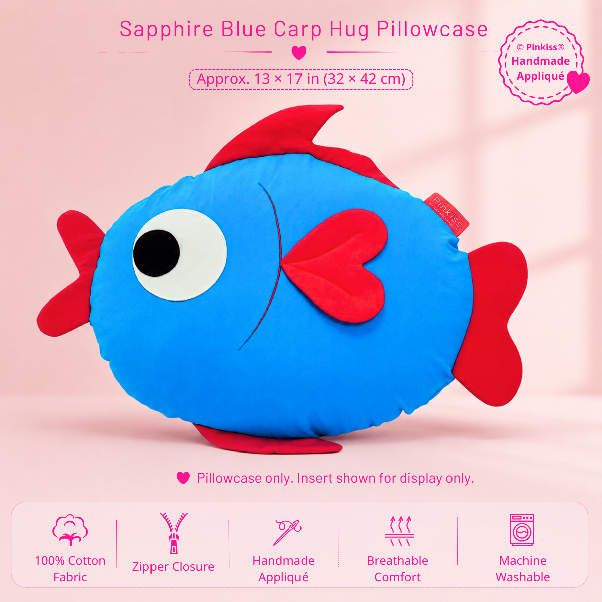 Carp Hug Pillowcase