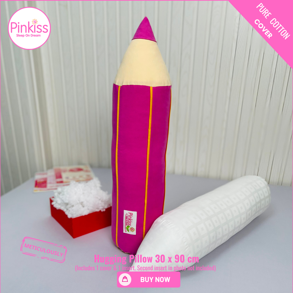 Pencil-Shaped Hugging Pillow