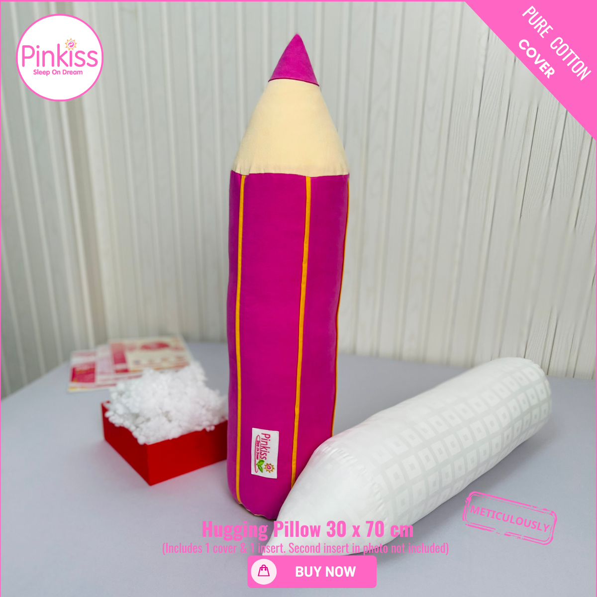 Pencil-Shaped Hugging Pillow