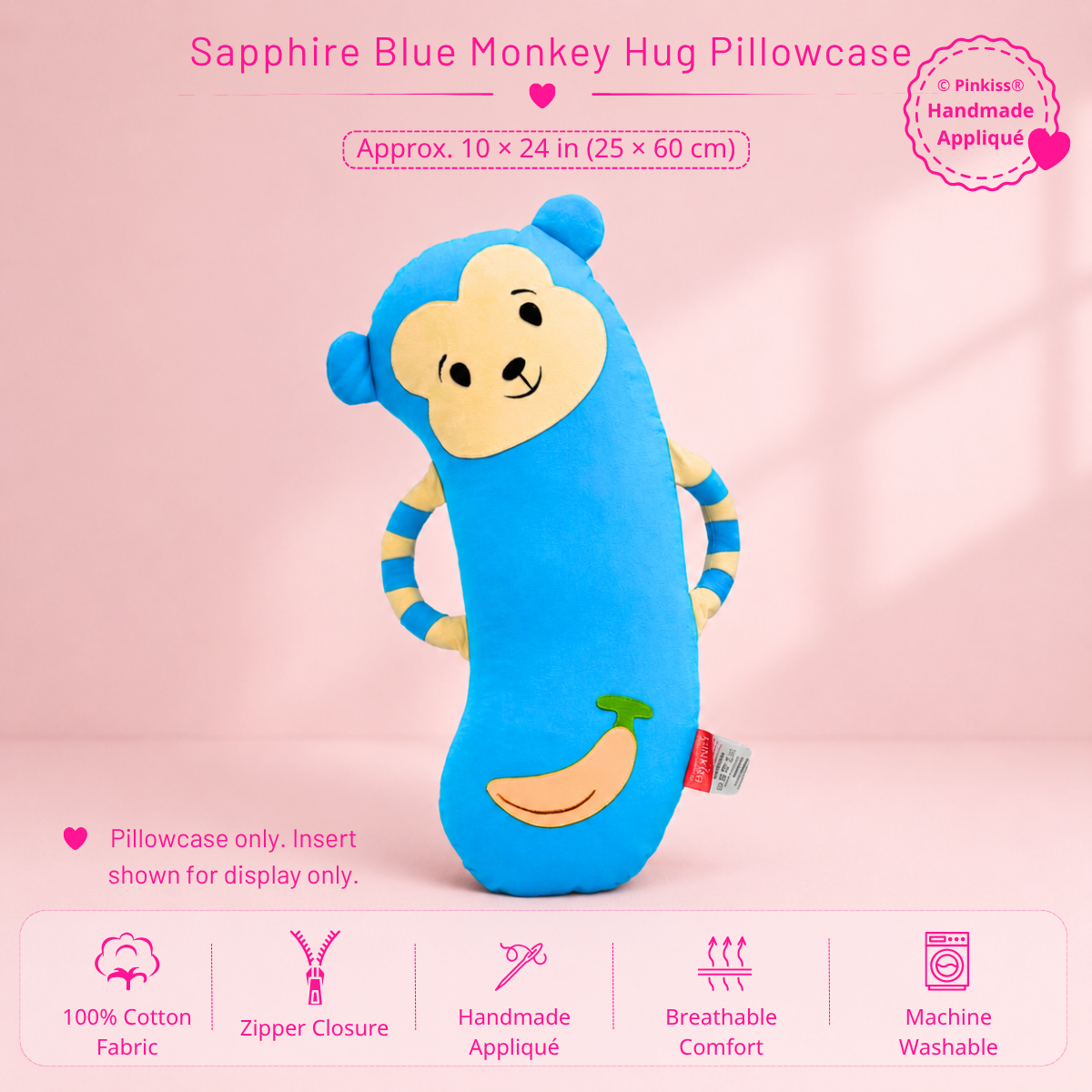 Monkey Hug Pillowcase