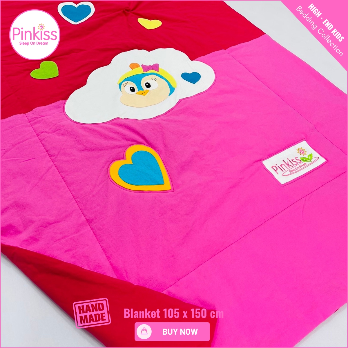 Kids Cotton Quilted Blanket