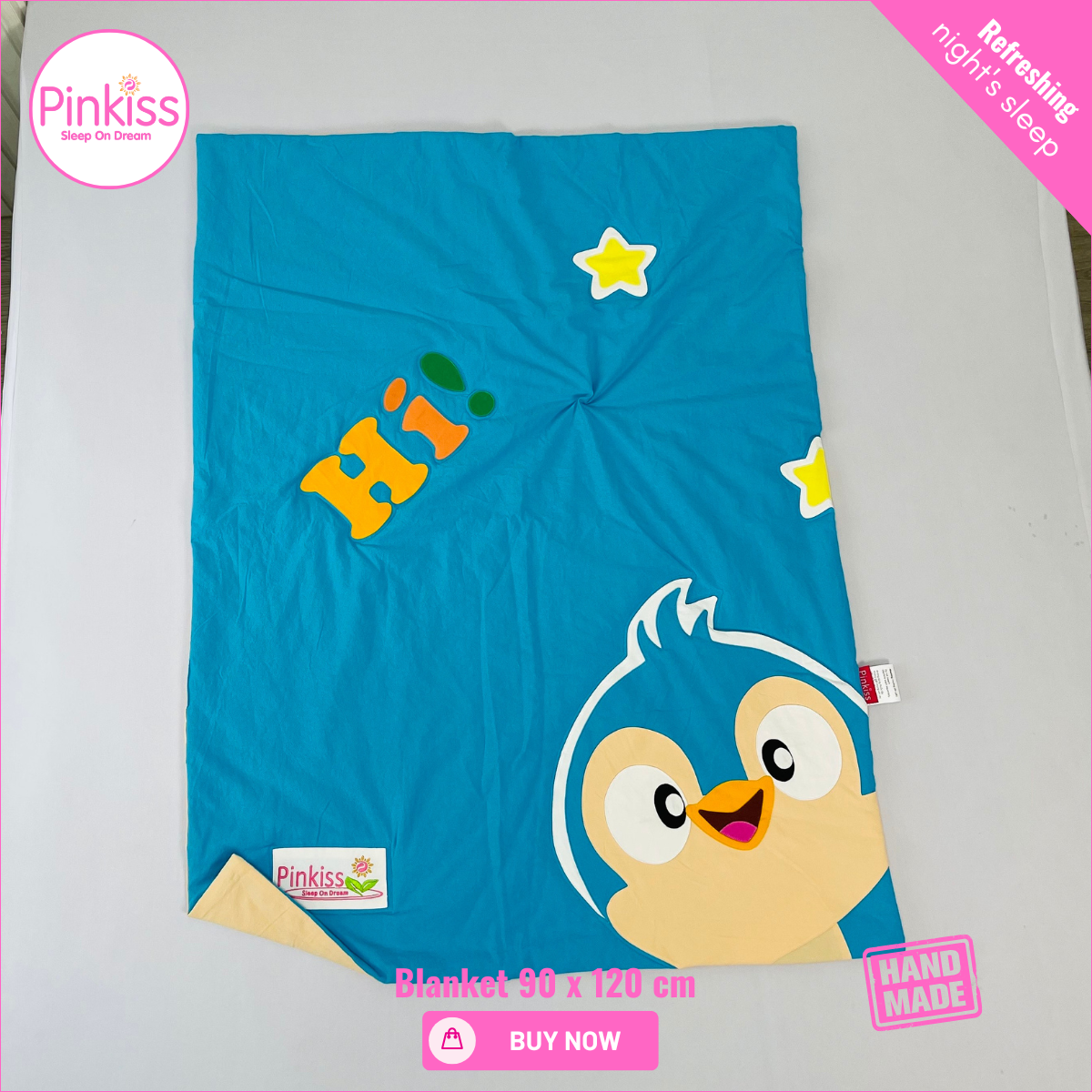 Kids Cotton Quilted Blanket