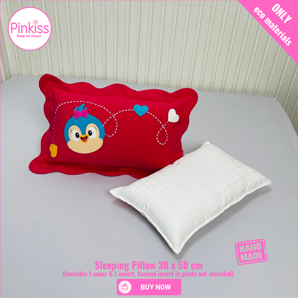 Toddler Sleep Pillow – Gentle, Playful & Supportive Comfort