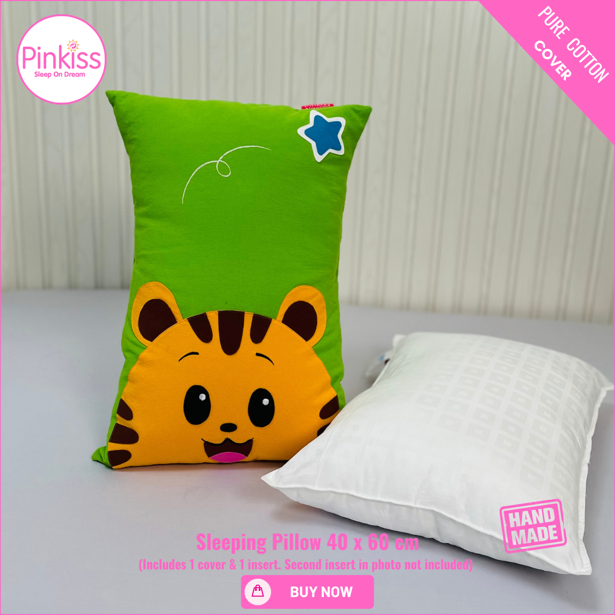 Kids Sleep Pillow – Comfy, Playful & Supportive