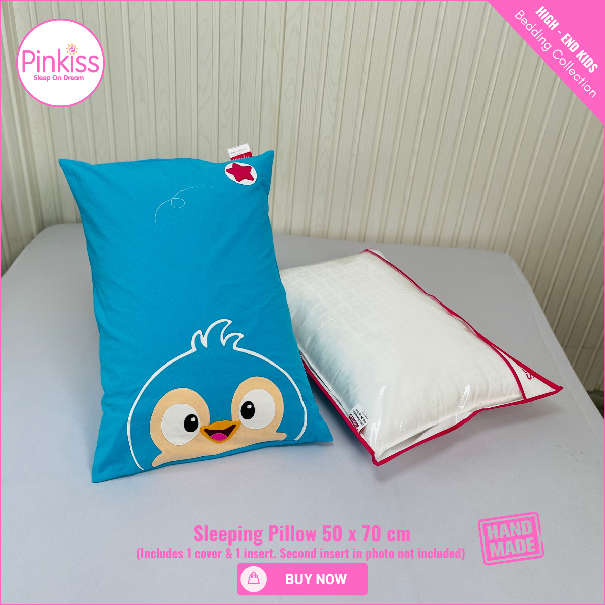 Teen & Adult Sleep Pillow – Balanced, Durable & Gentle Comfort