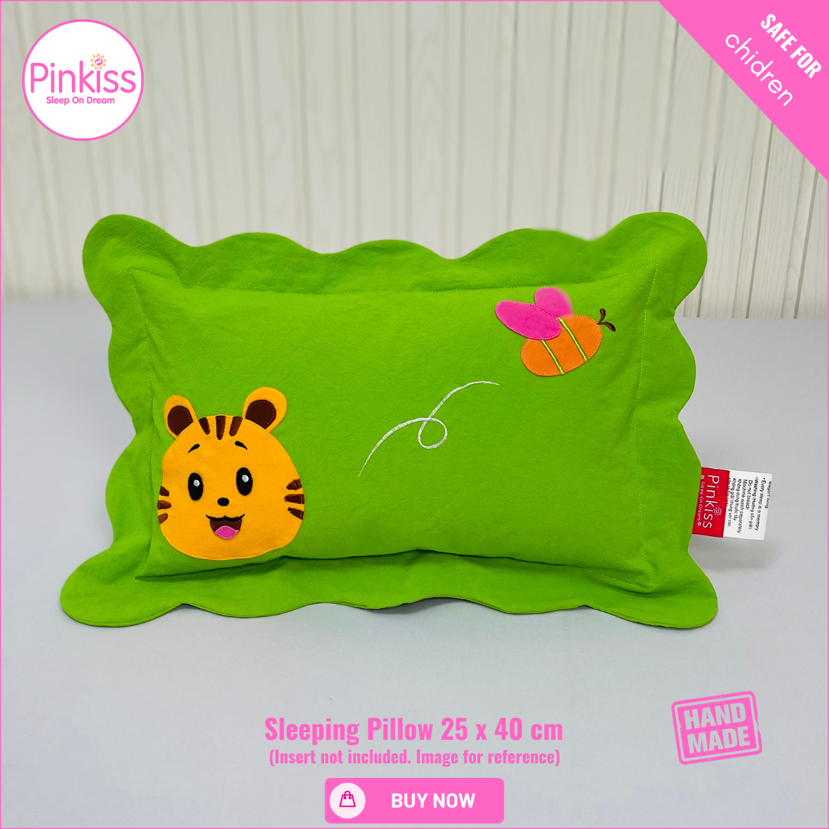 Ruffled Pillowcase – 25 x 40 cm