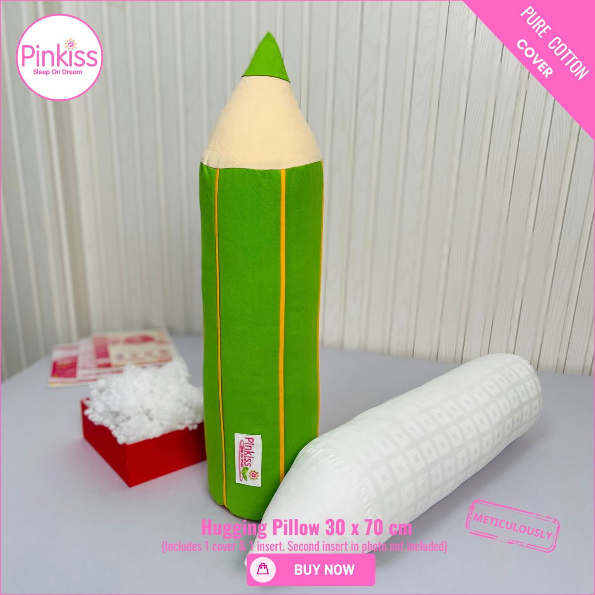 Pencil-Shaped Hugging Pillow