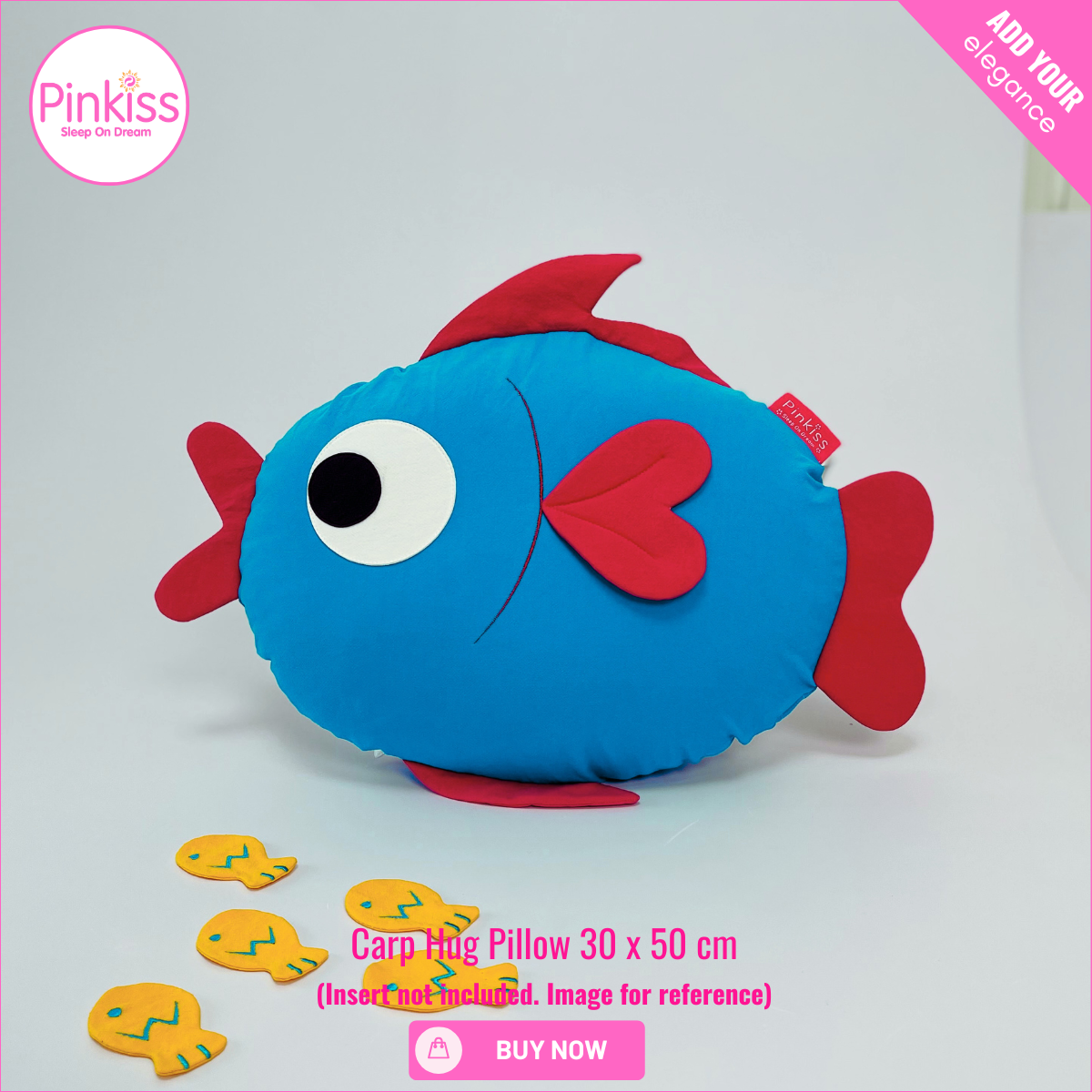 Carp Hug Pillowcase