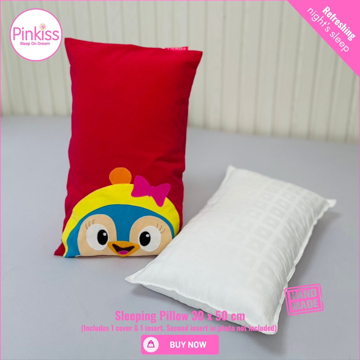 Toddler Sleep Pillow – Gentle, Playful & Supportive Comfort