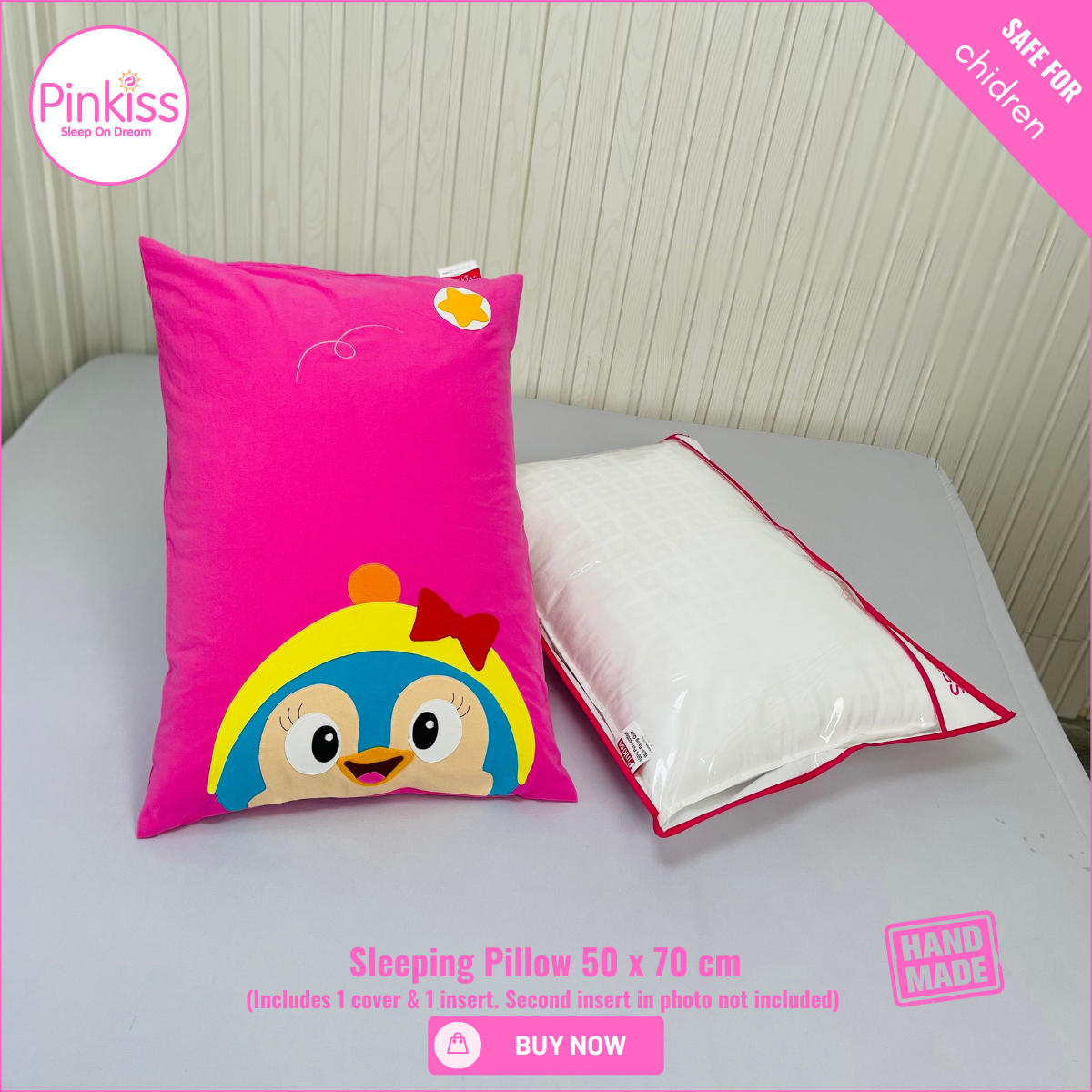 Classic Teen & Adult Sleep Pillow – Durable Comfort