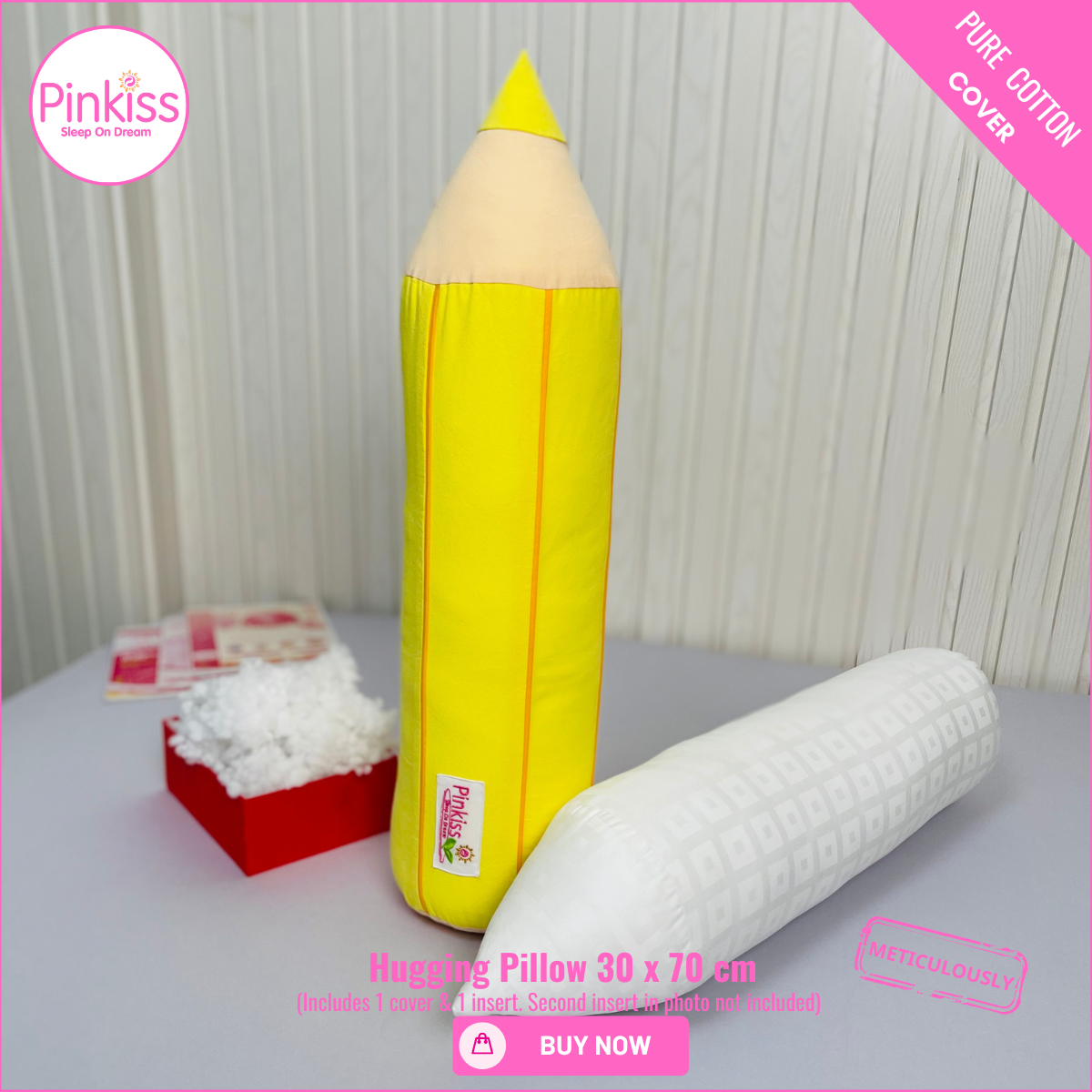 Pencil-Shaped Hugging Pillow