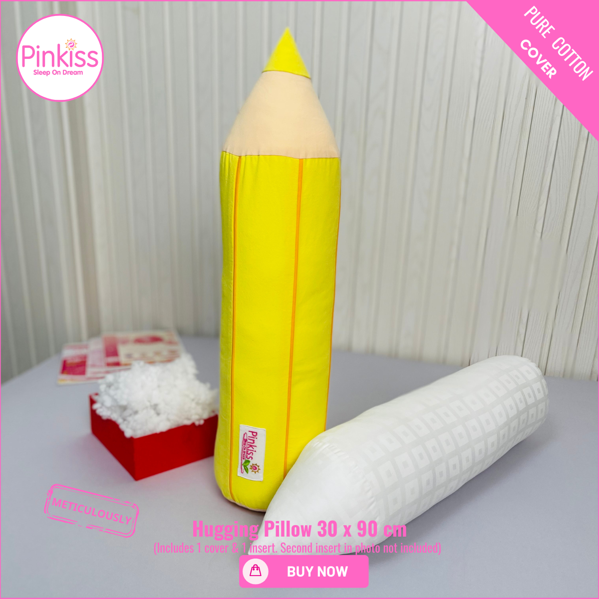 Pencil-Shaped Hugging Pillow