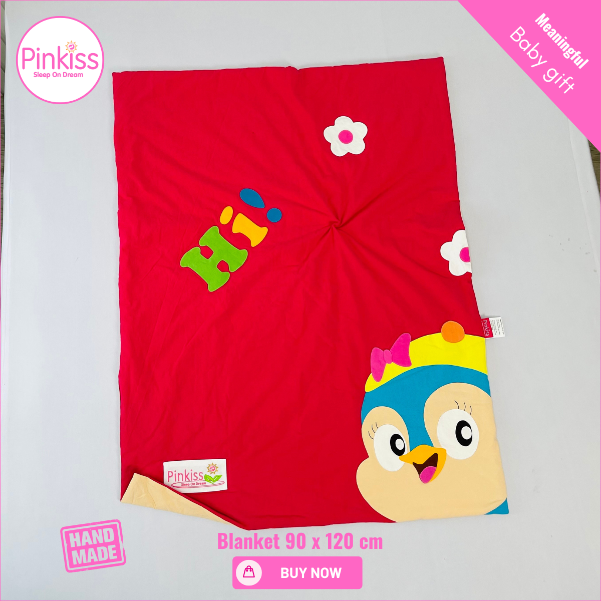 Kids Cotton Quilted Blanket