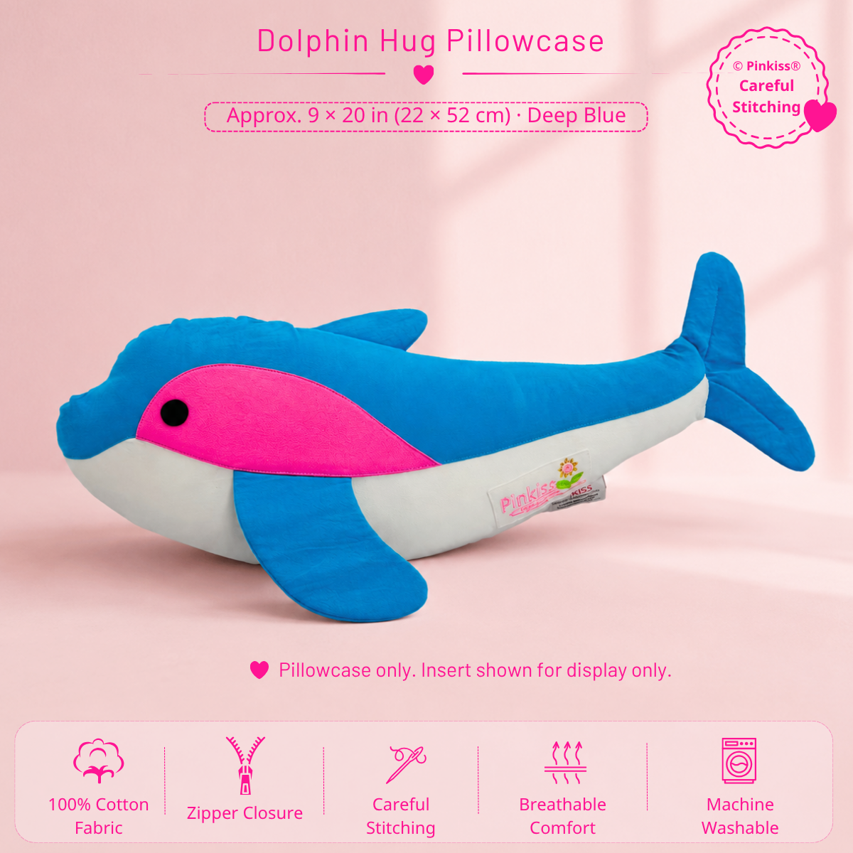 Dolphin Hug Pillowcase