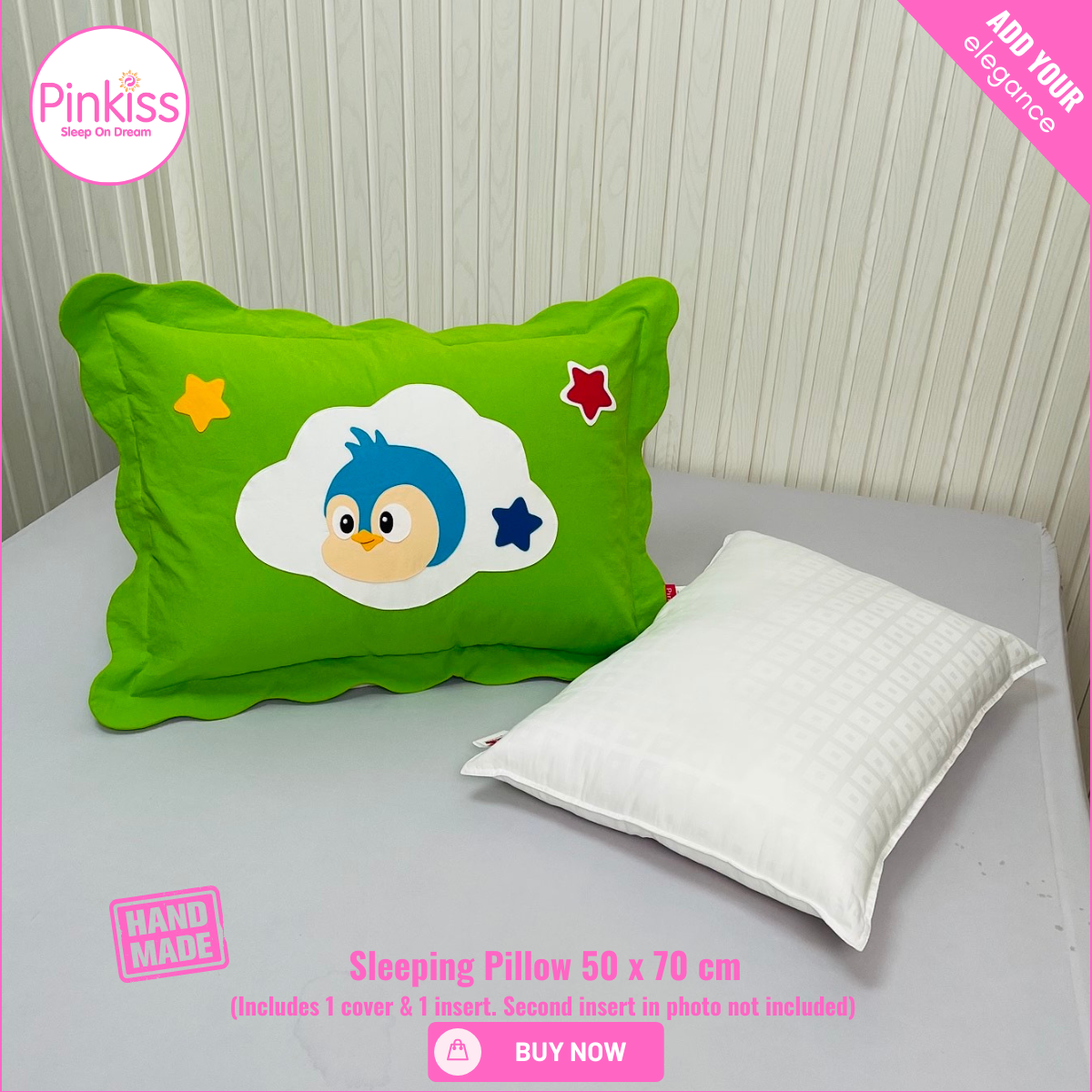 Teen & Adult Sleep Pillow – Balanced, Durable & Gentle Comfort