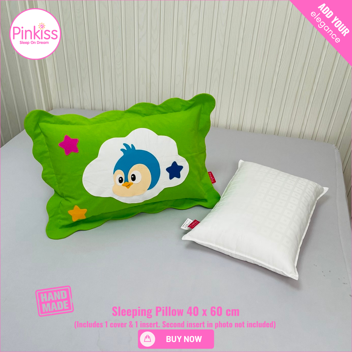Kids Sleep Pillow – Comfy, Playful & Supportive