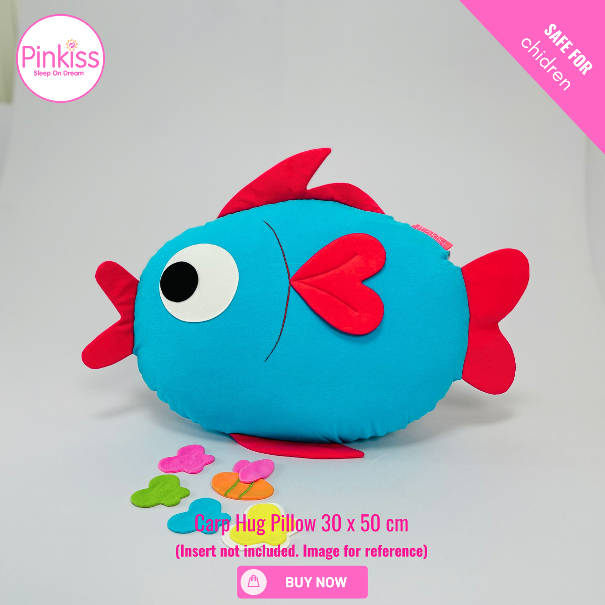 Carp Hug Pillowcase