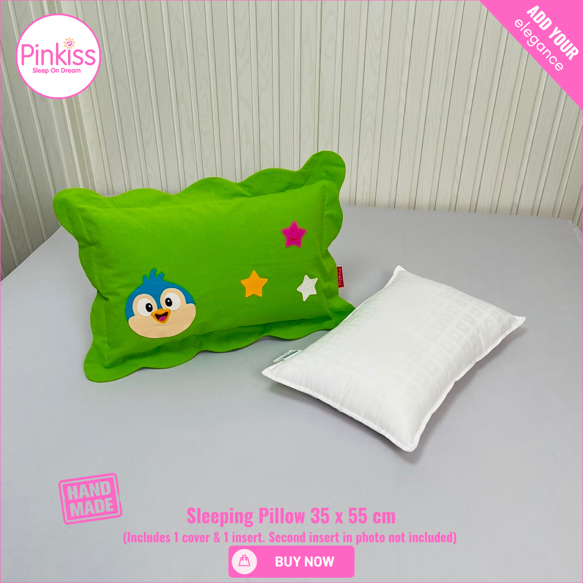 Kids Sleep Pillow – Comfy, Playful & Supportive