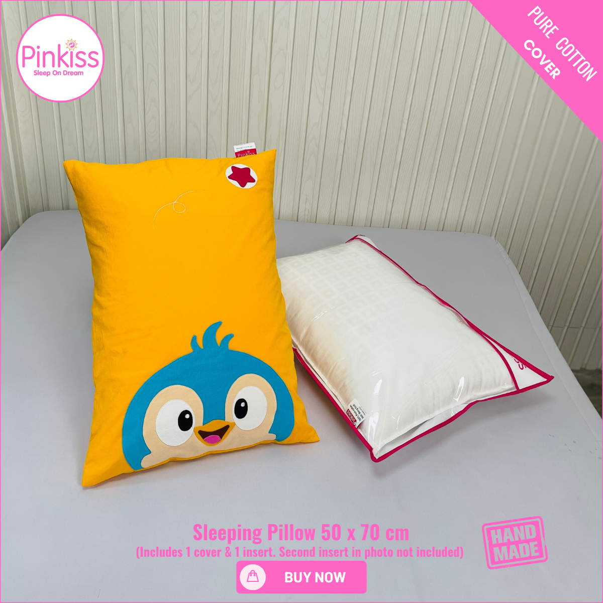 Classic Teen & Adult Sleep Pillow – Durable Comfort