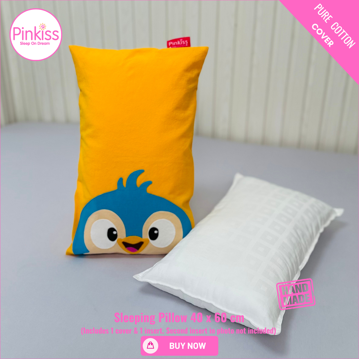 Toddler Sleep Pillow – Gentle, Playful & Supportive Comfort