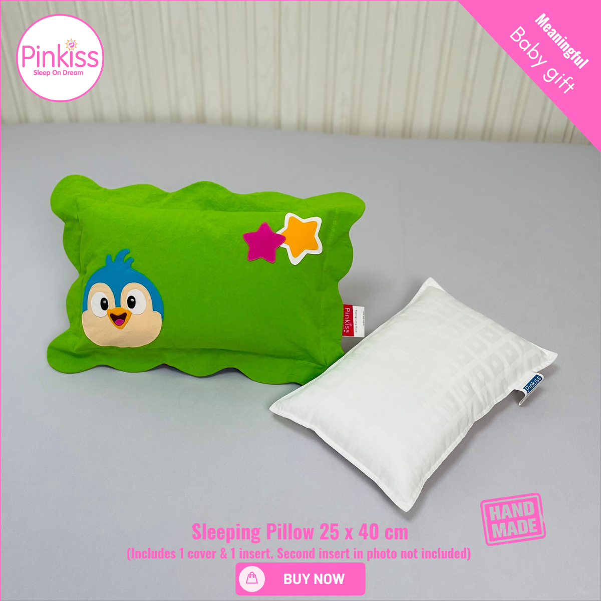 Toddler Sleep Pillow – Gentle, Playful & Supportive Comfort