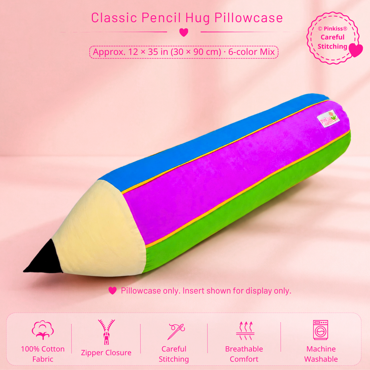 Pencil Hug Pillowcase
