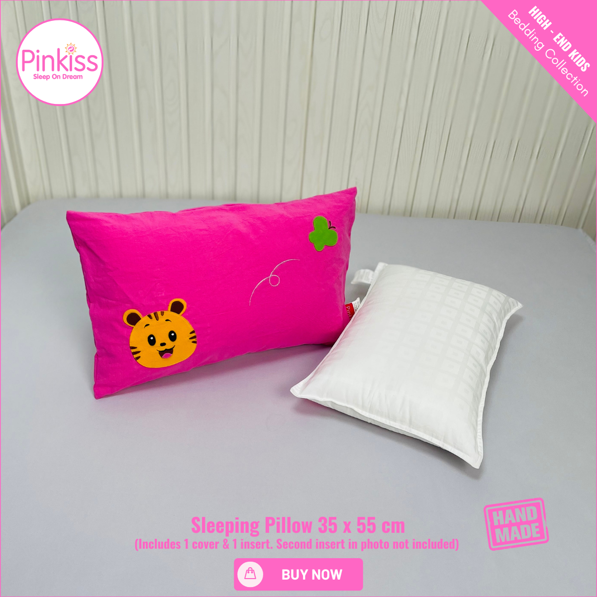 Kids Sleep Pillow – Comfy, Playful & Supportive