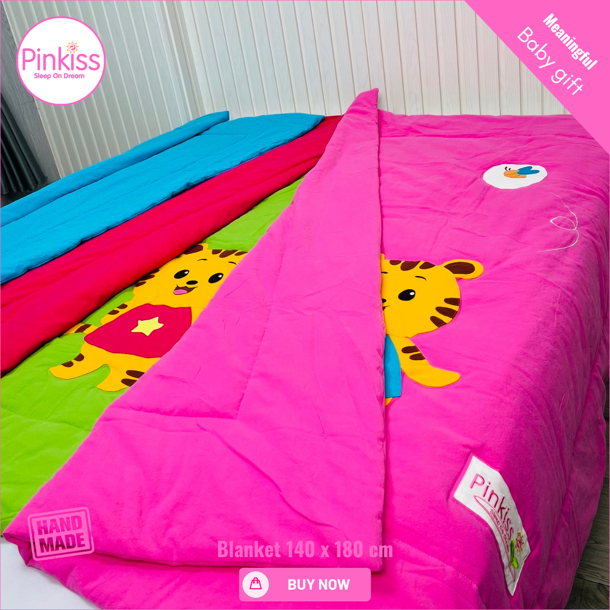 Kids Quilted Blanket – Soft, Warm & Dreamy Comfort