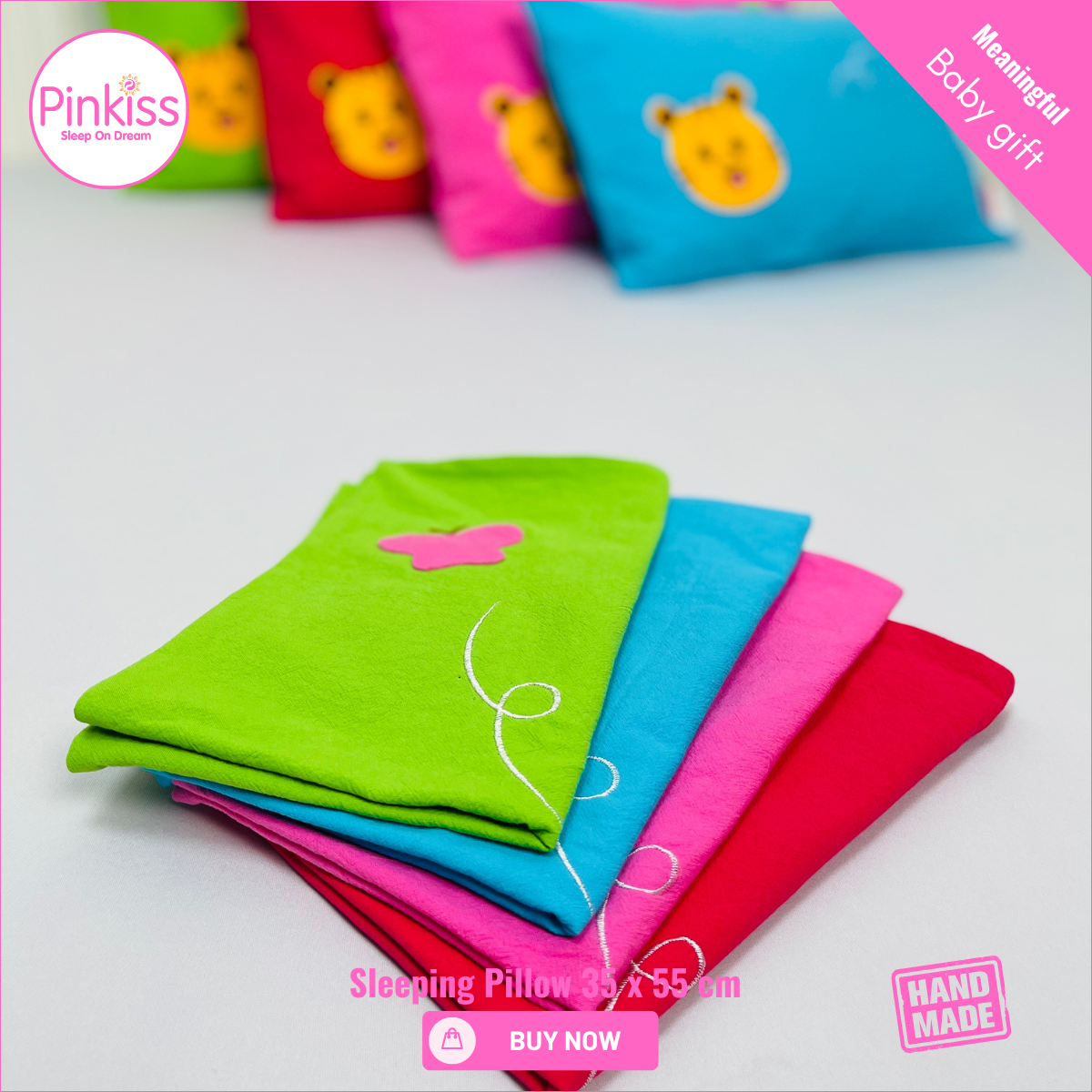 Classic Kids Pillowcase – Comfy & Supportive