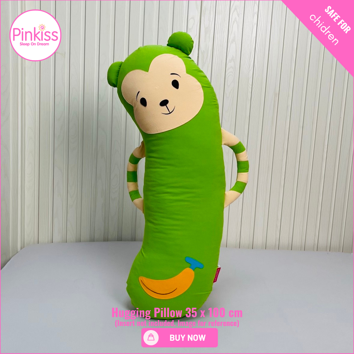 Monkey Hugging Pillowcase – Snuggly & Joyful Comfort