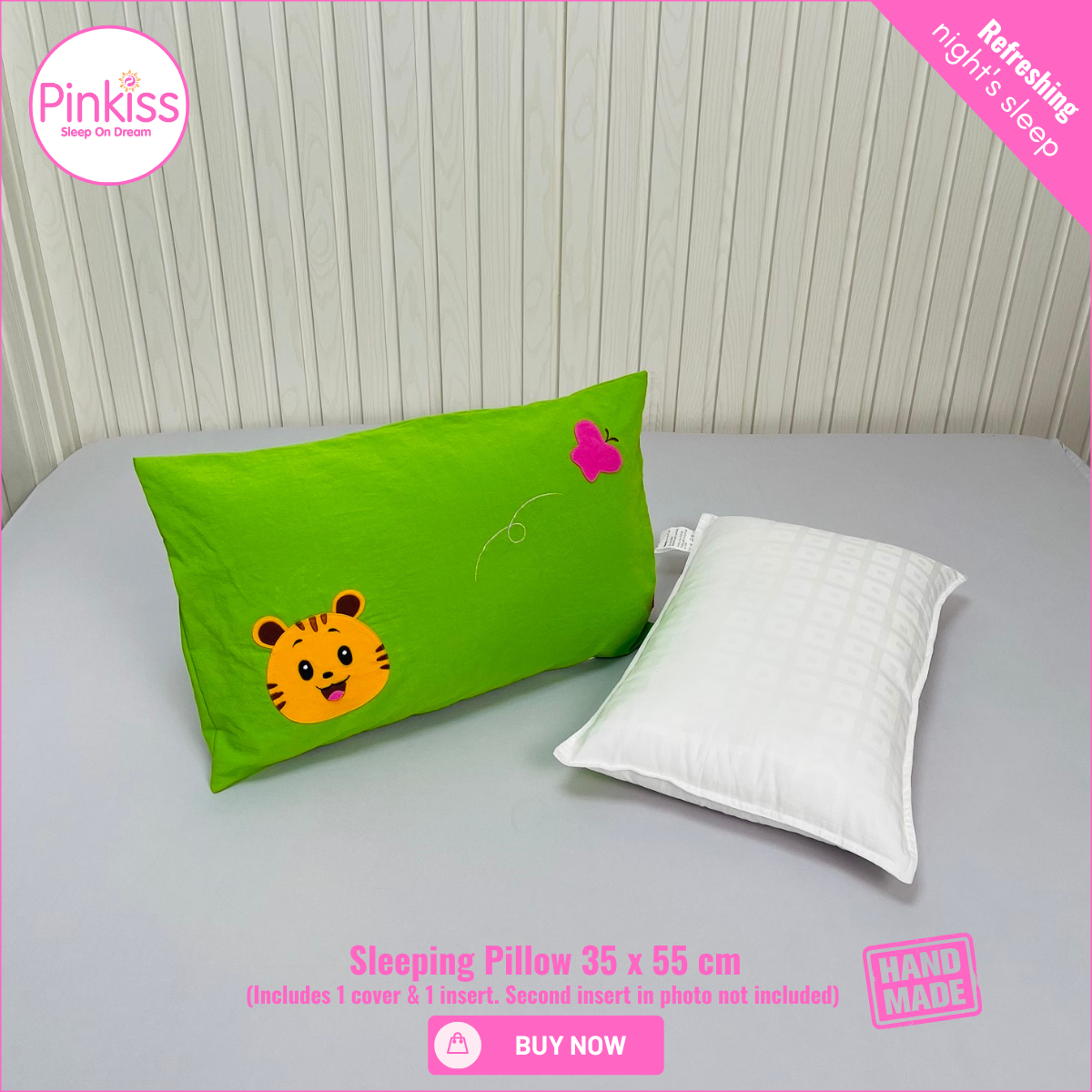 Kids Sleep Pillow – Comfy, Playful & Supportive