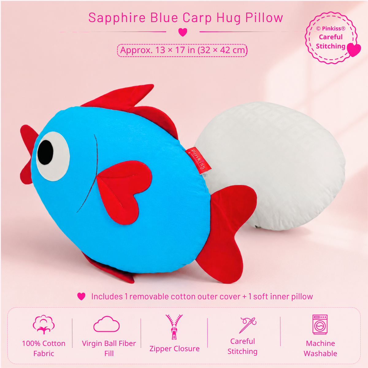 Carp Hug Pillow