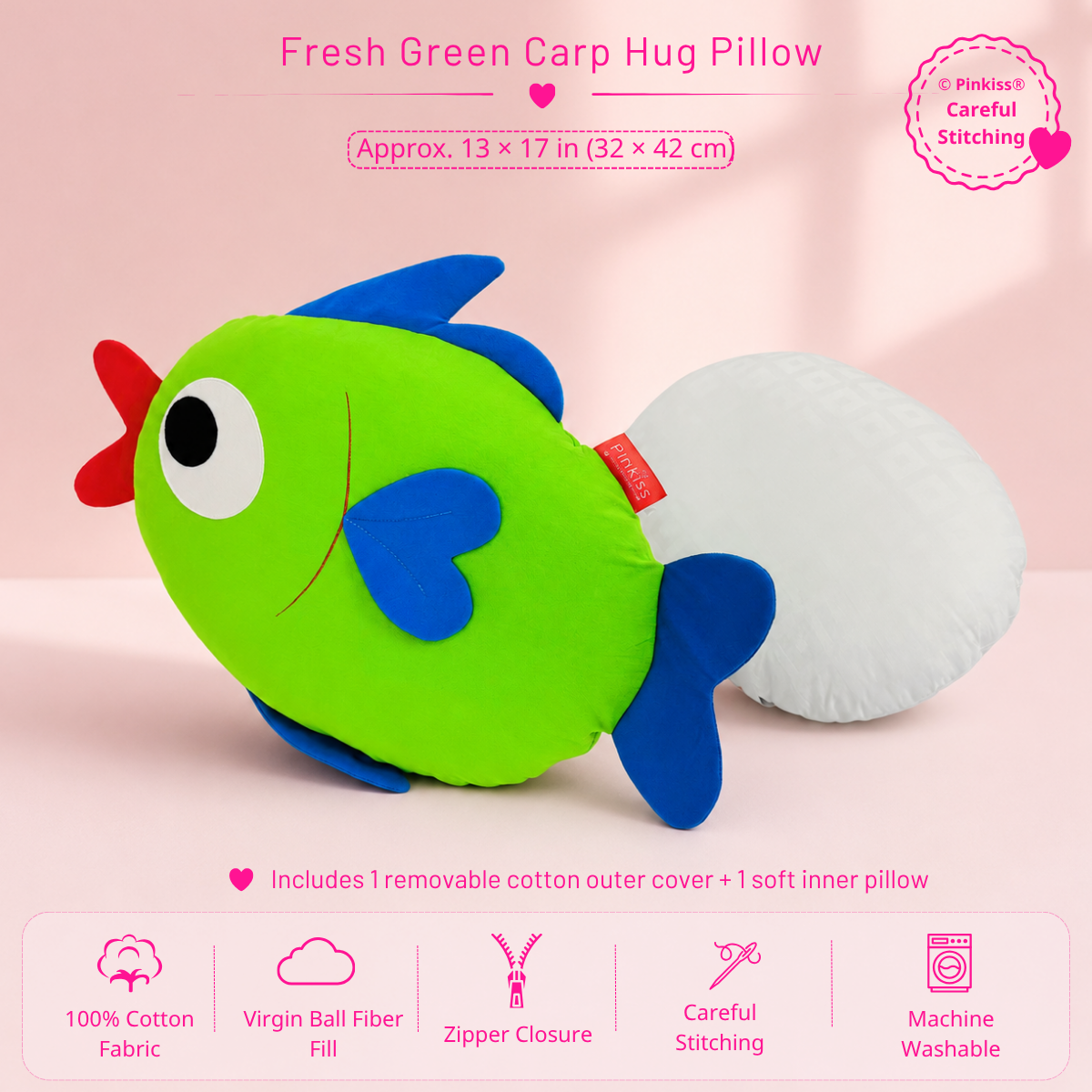 Carp Hug Pillow