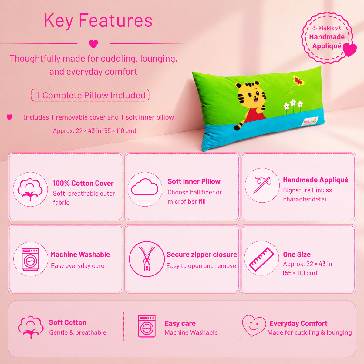Teen & Adult Multi-use Pillow