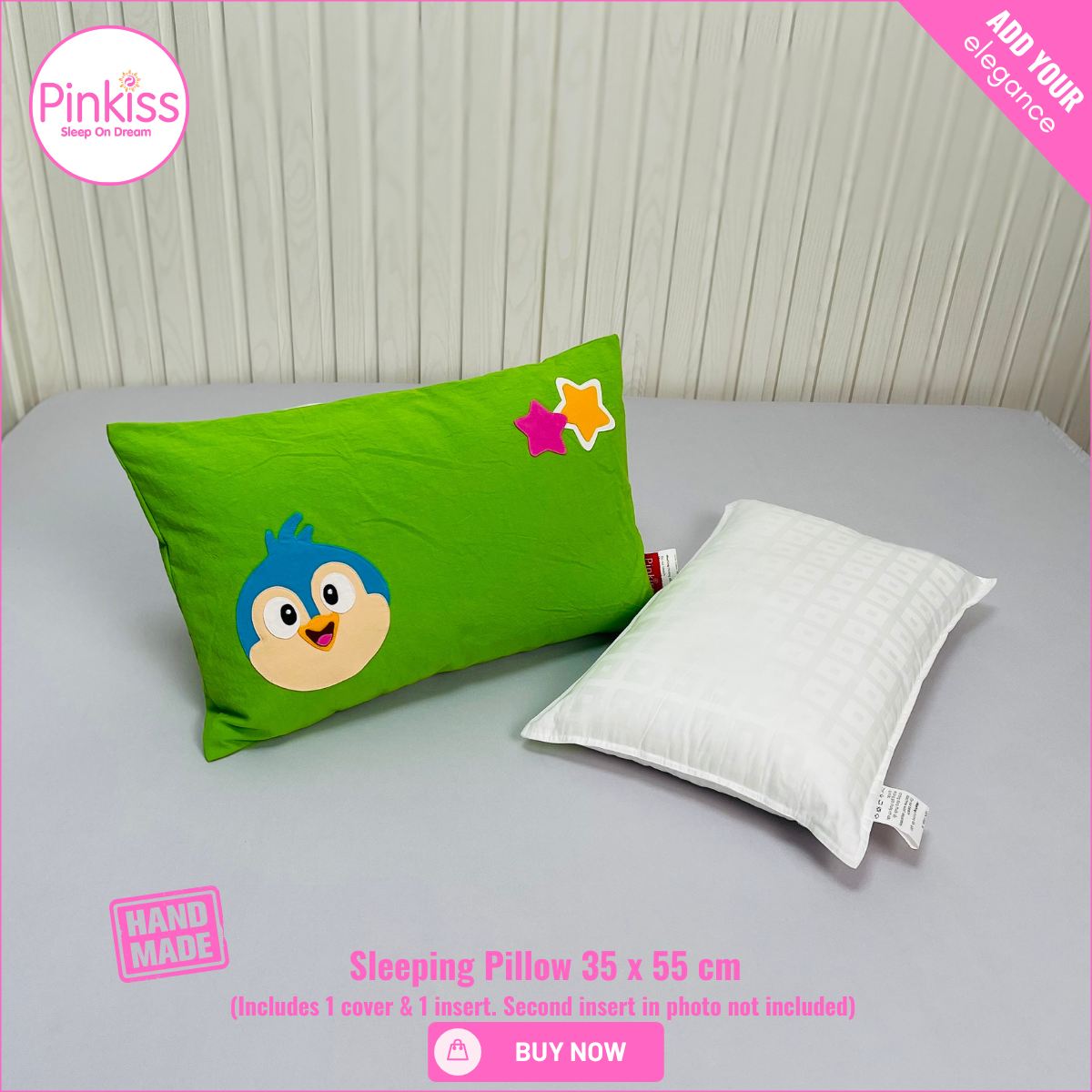 Kids Sleep Pillow – Comfy, Playful & Supportive
