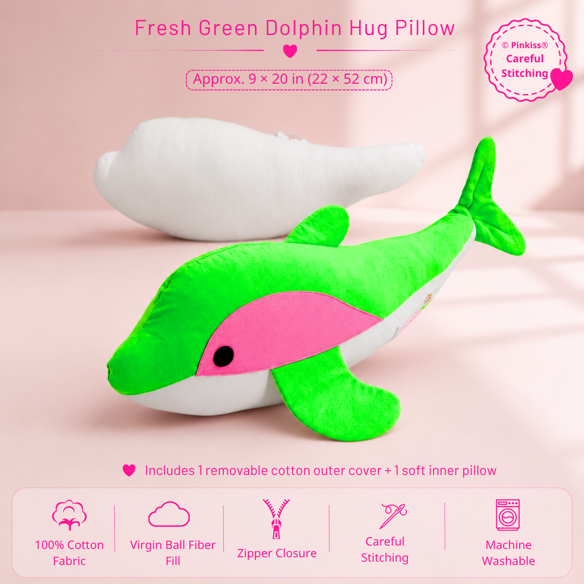 Dolphin Hug Pillow