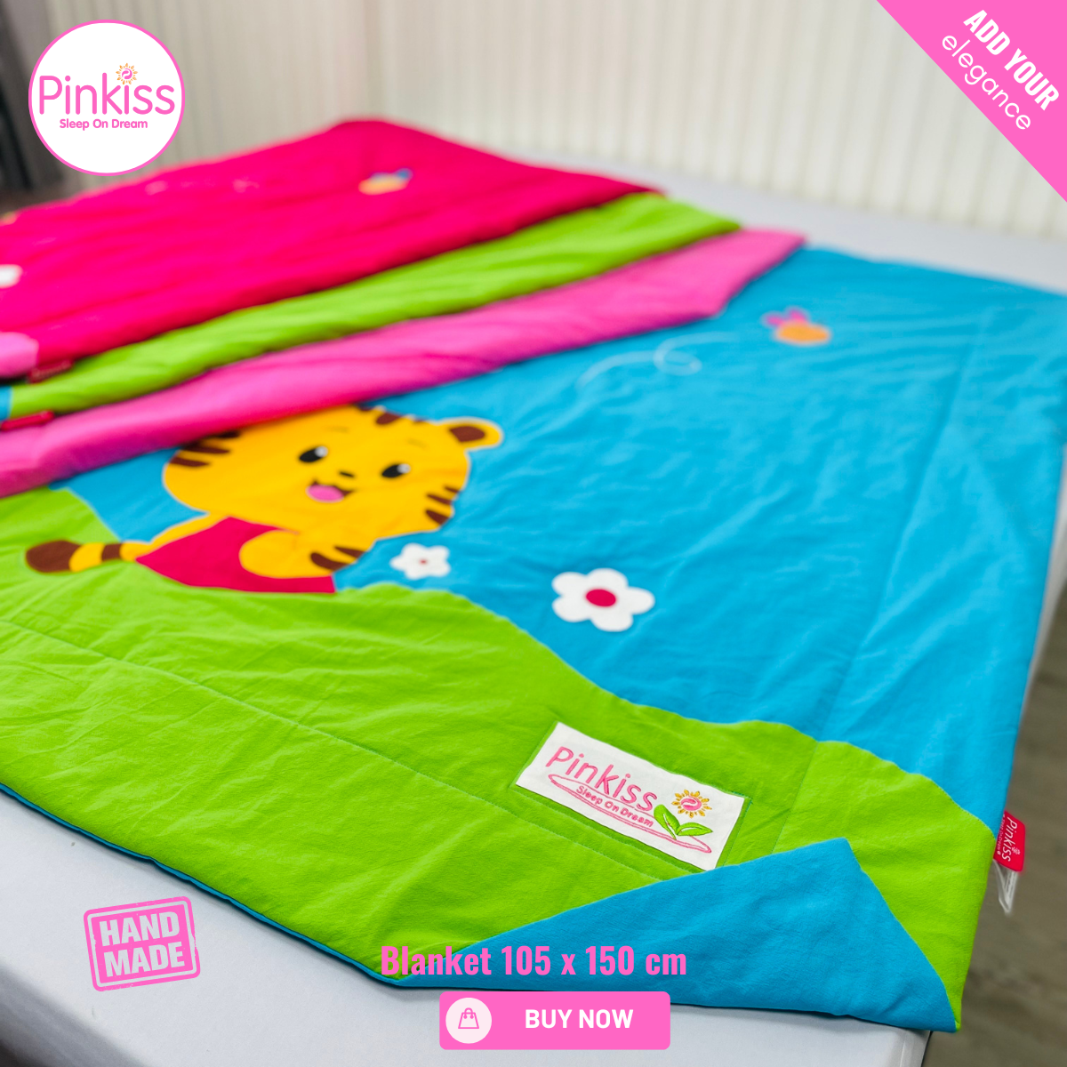 Kids Quilted Blanket – Soft, Warm & Dreamy Comfort