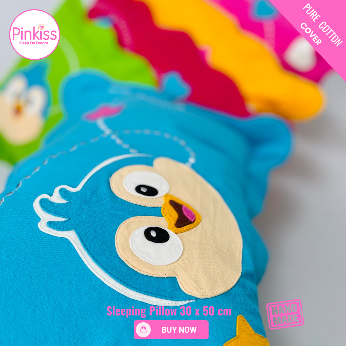 Ruffled Toddler Pillowcase – Gentle & Playful Comfort