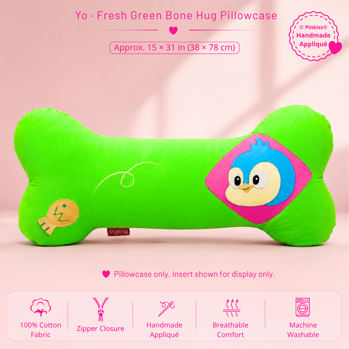 Bone Hug Pillowcase