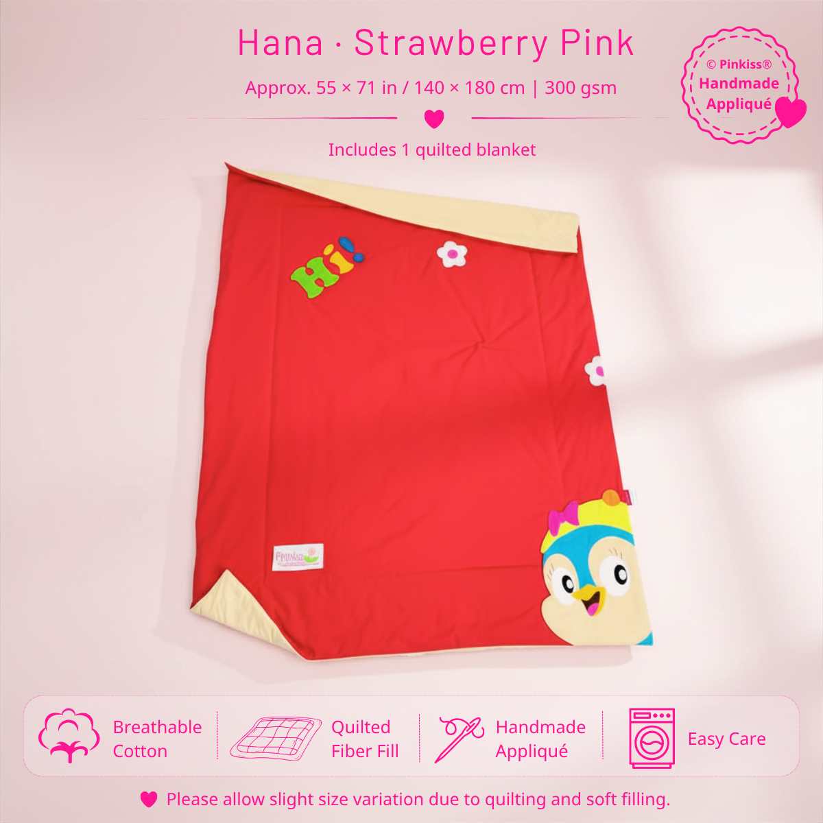 Junior Cotton Quilted Blanket