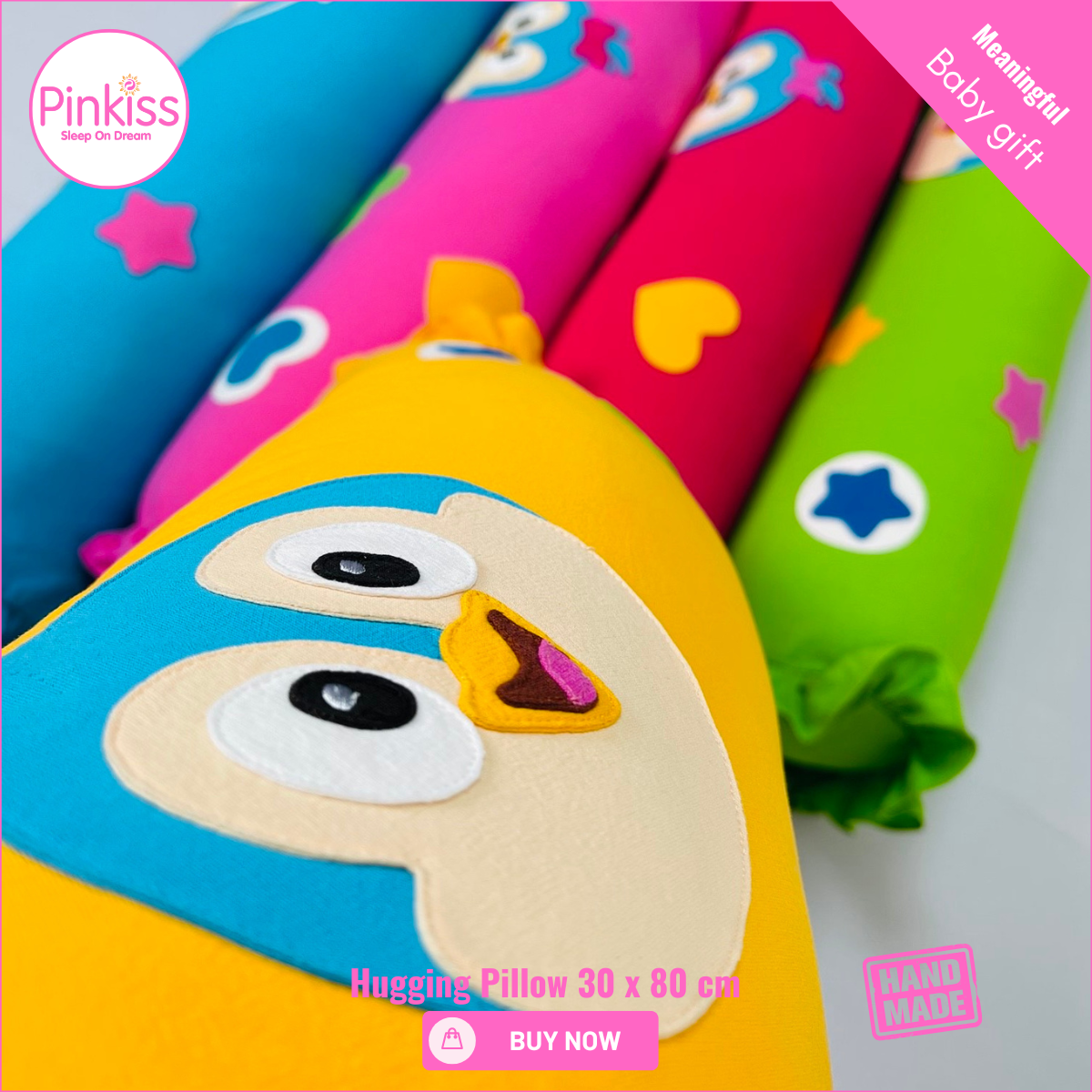 Hugging Pillowcase – Soft, Playful & Easy Care