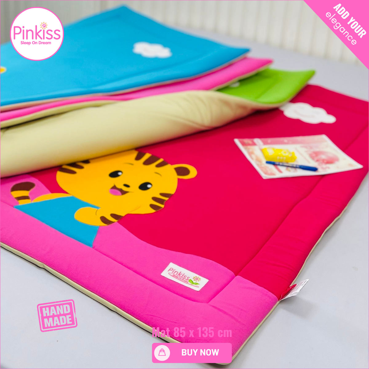 Kids Nap Mat – 85 x 135 cm